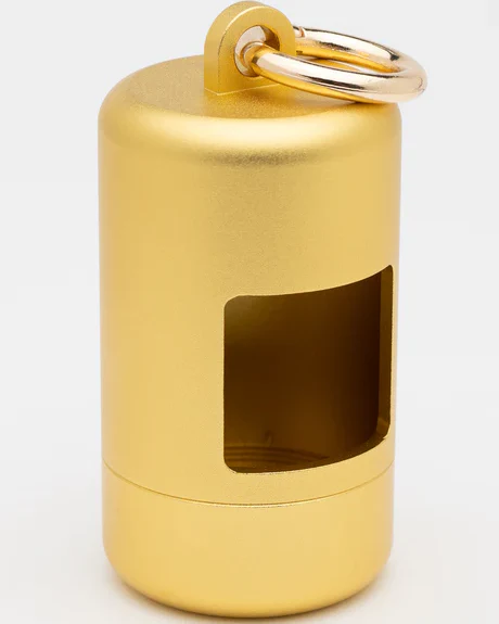 Top Dog Gold Metal Poop Bag Holder - Image 2