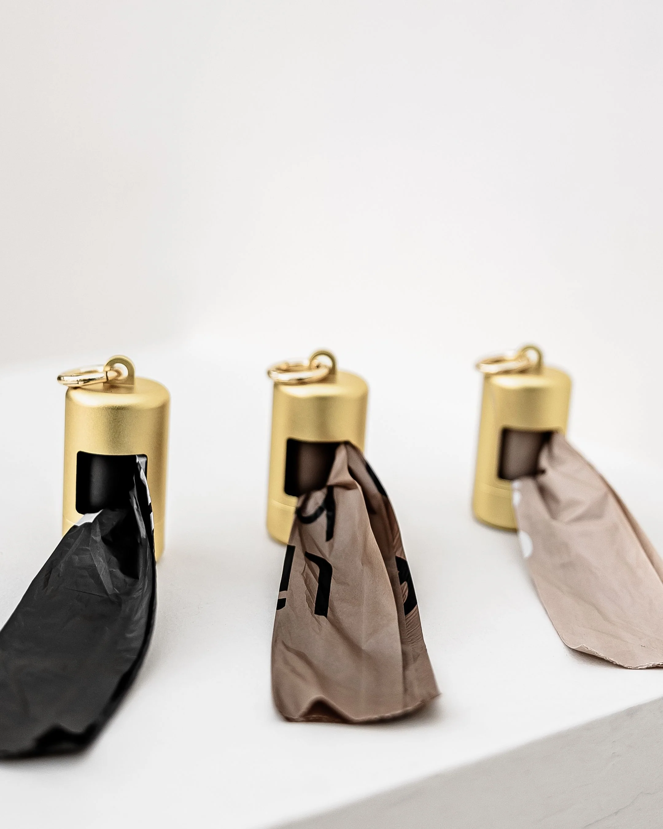 Top Dog Gold Metal Poop Bag Holder - Image 3