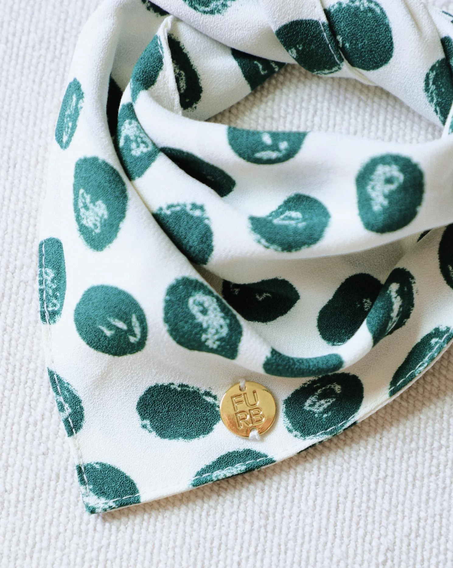 Only the Best Bandana in Green Dot - Image 2