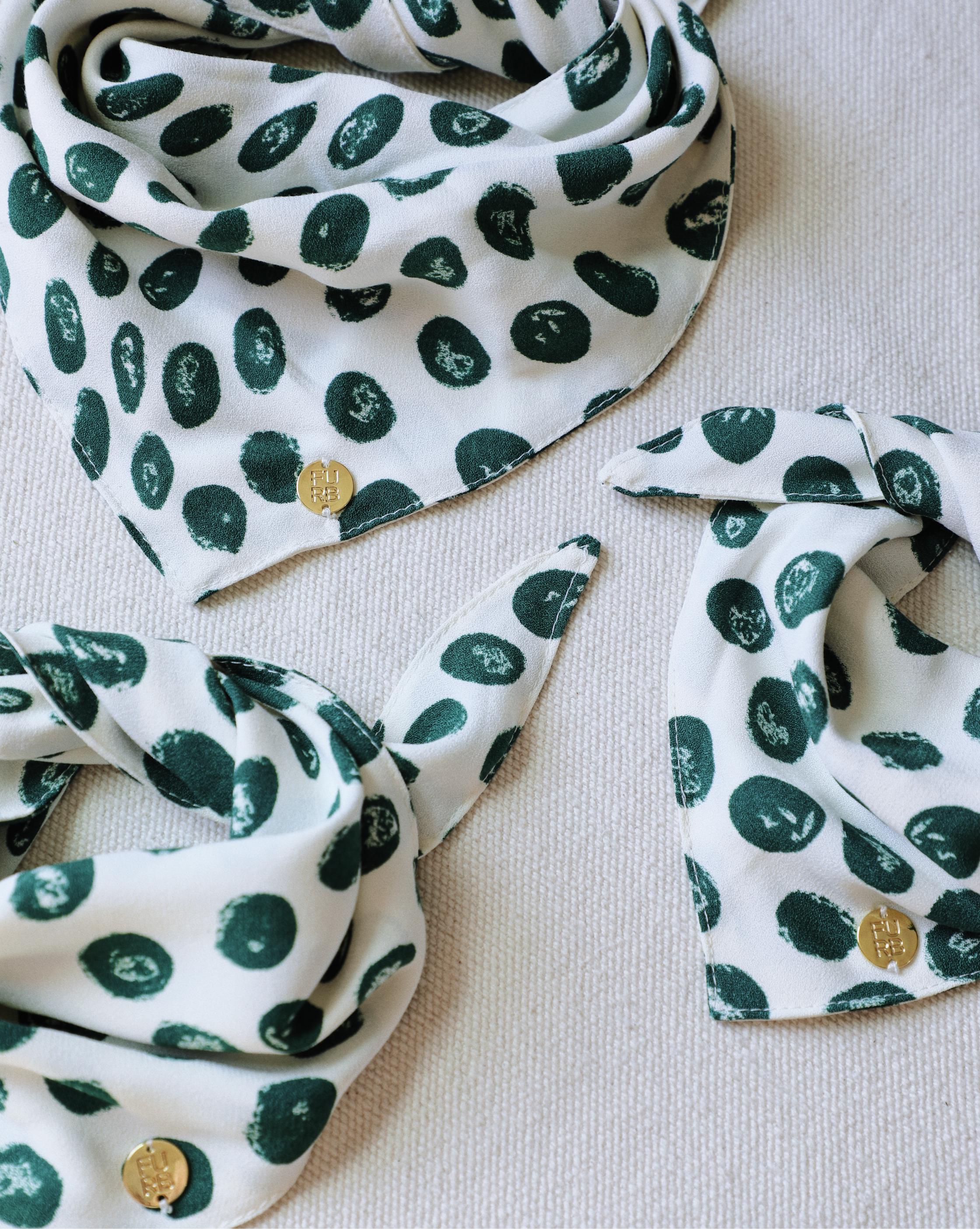 Only the Best Bandana in Green Dot - Image 4