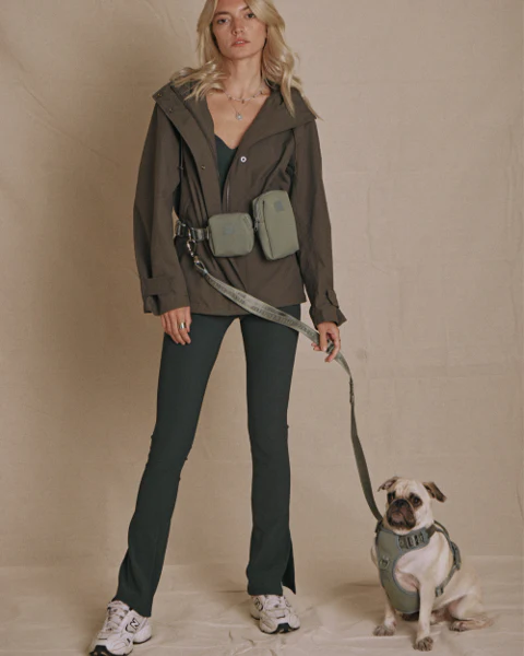 Maxbone Hands Free Leash in Sage - Image 2