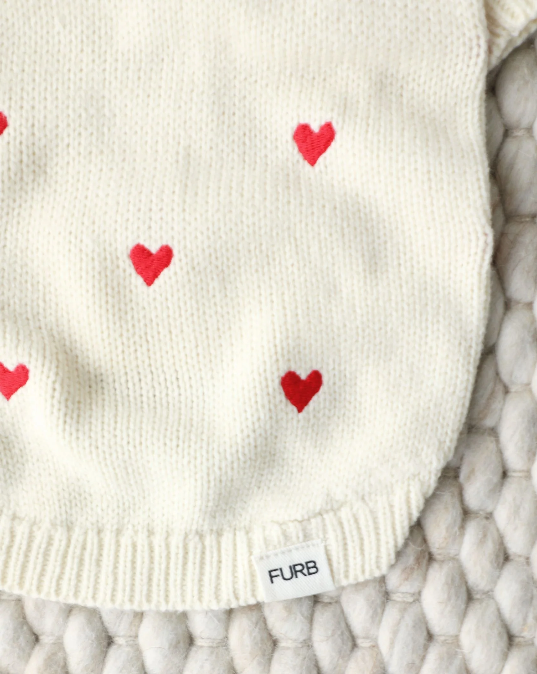 Fur-ever Yours Heart Dog Sweater - Image 4