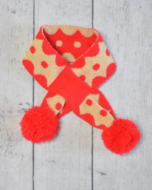 Jingle Pup Reversible Dog Scarf