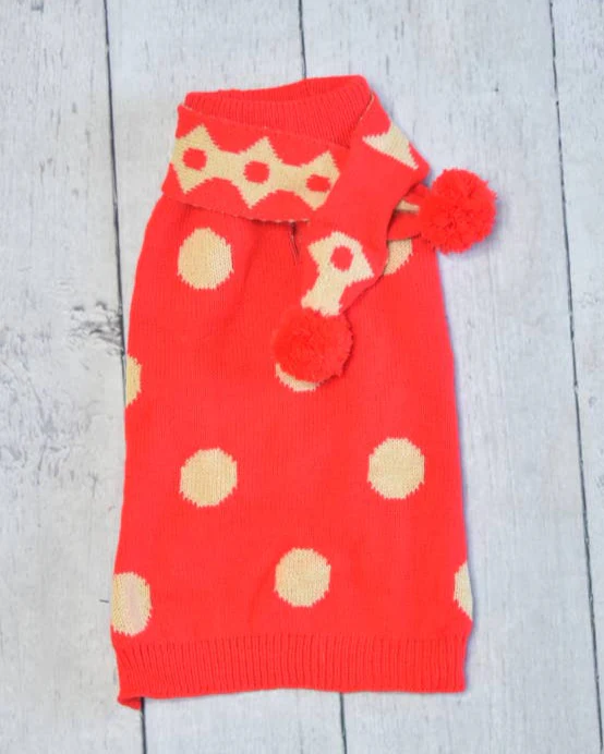 Jingle Pup Reversible Dog Scarf - Image 2
