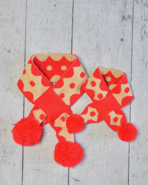 Jingle Pup Reversible Dog Scarf - Image 3