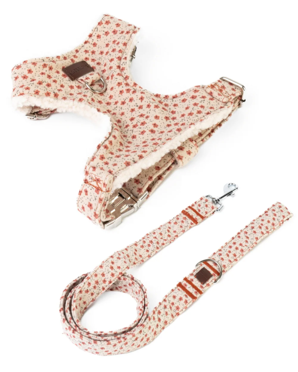 In Bloom Floral Dog Harness + Leash Walk Kit