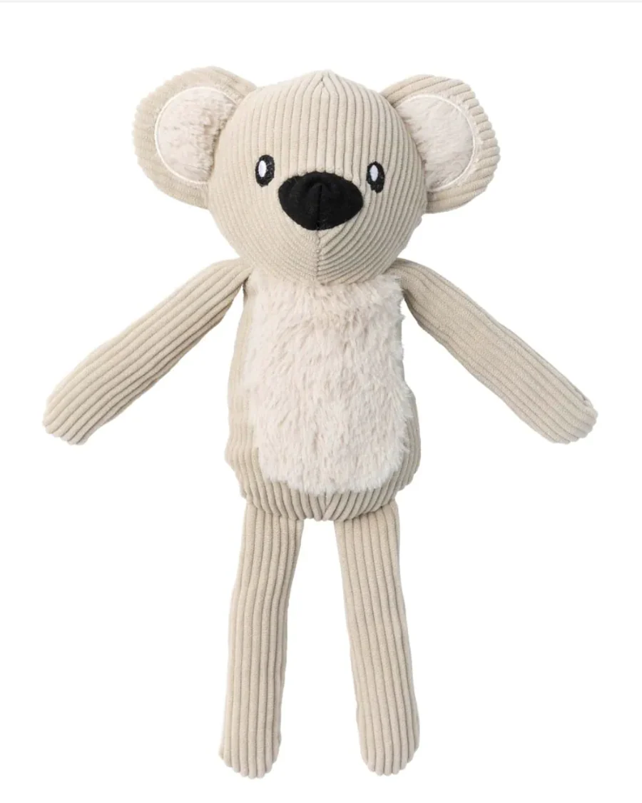 Grin + Bear It Koala Plush Dog Toy