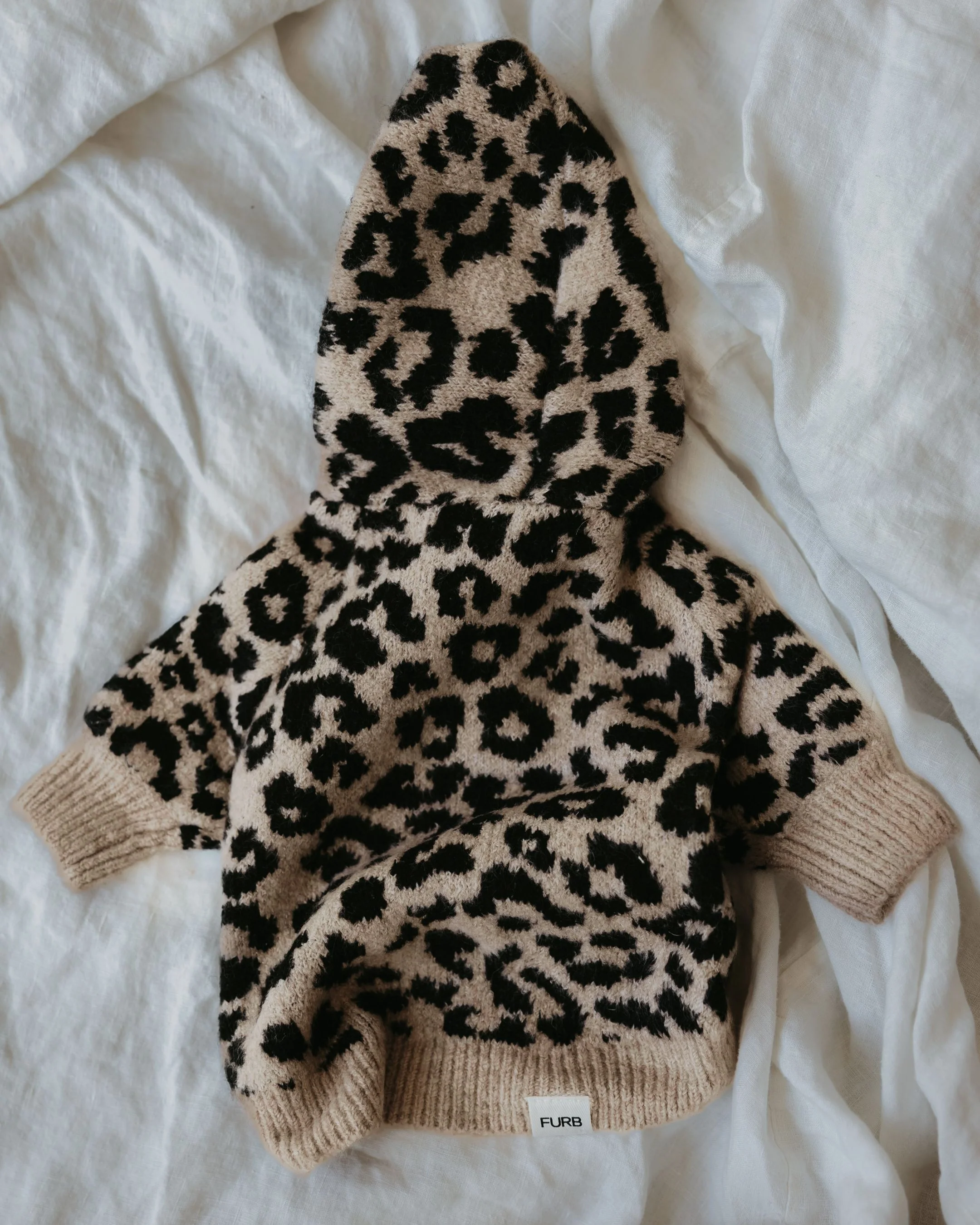 Milan Leopard Print Dog Hoodie - Image 3