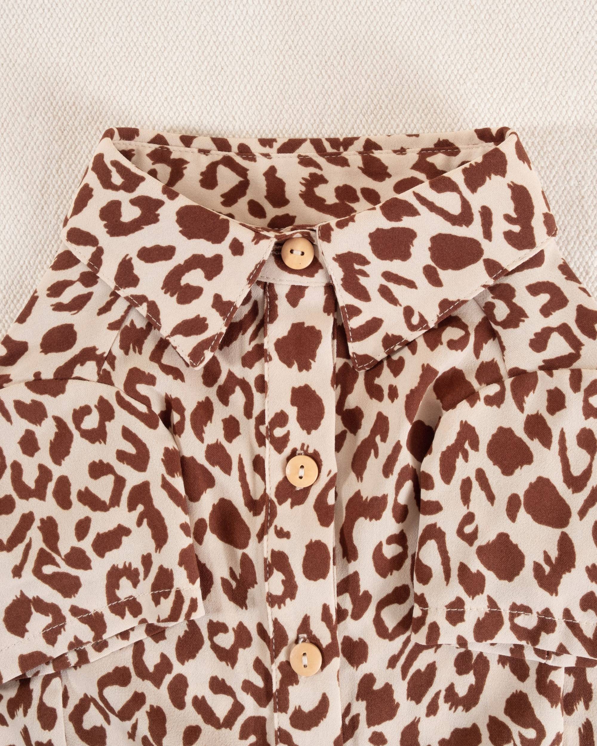 Walk on the Wild Side Leopard Button-Up - Image 6