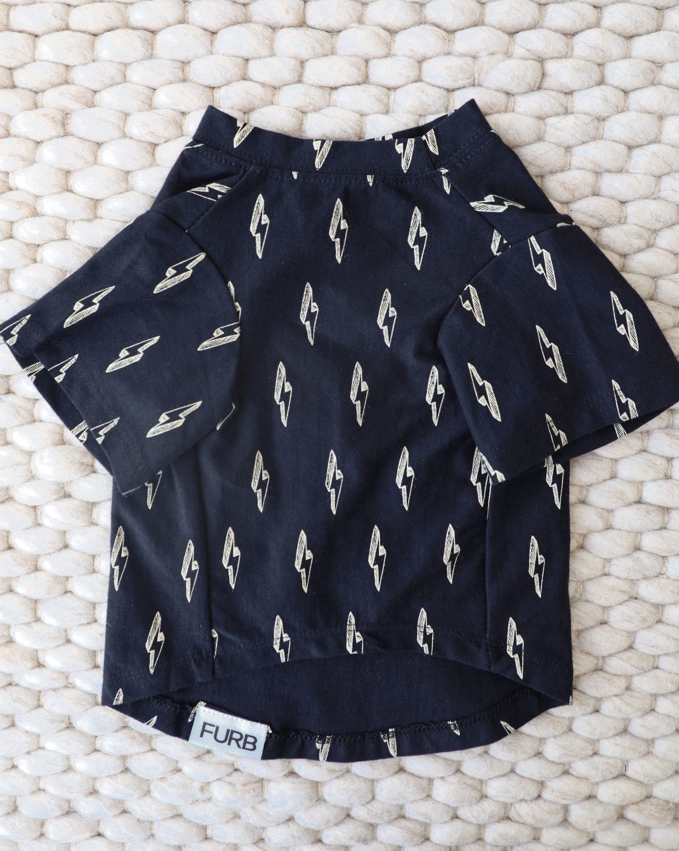 Strike a Pose Lightning Bolt Dog T-Shirt - Image 5