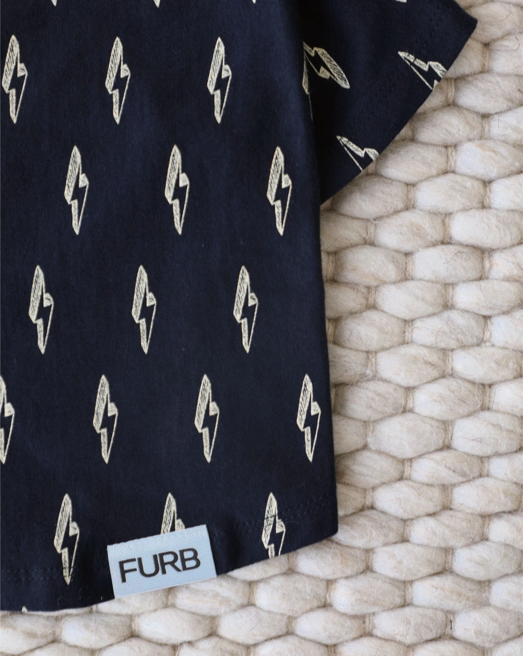 Strike a Pose Lightning Bolt Dog T-Shirt - Image 6