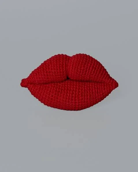 Smooches Hand-Knit Dog Toy