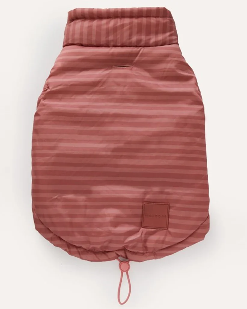 maxbone Striped Easy Fit Jacket in Rose - Image 4