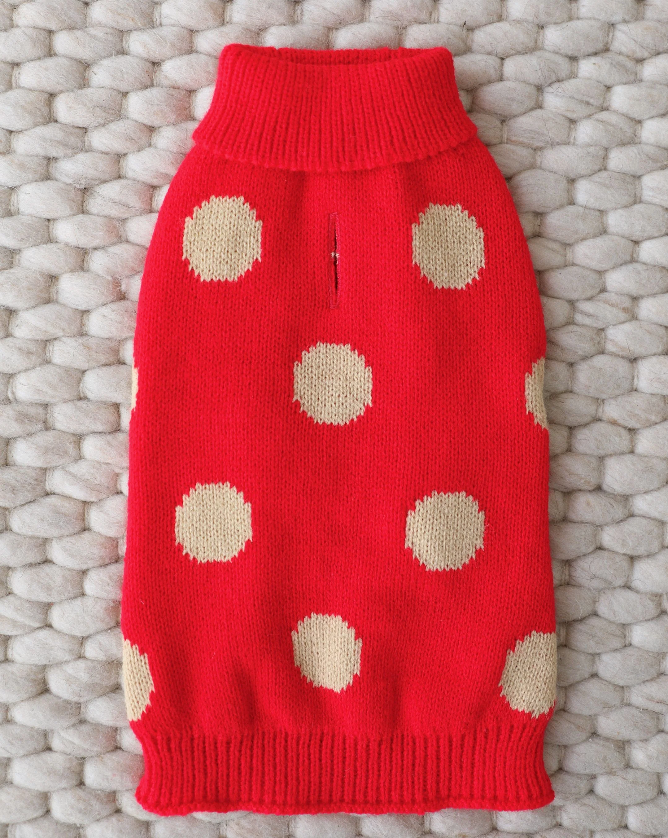 Jingle Pup Reversible Dog Sweater