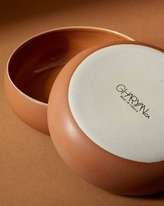 Chef's Kiss Matte Terracotta Pet Bowl - Image 3