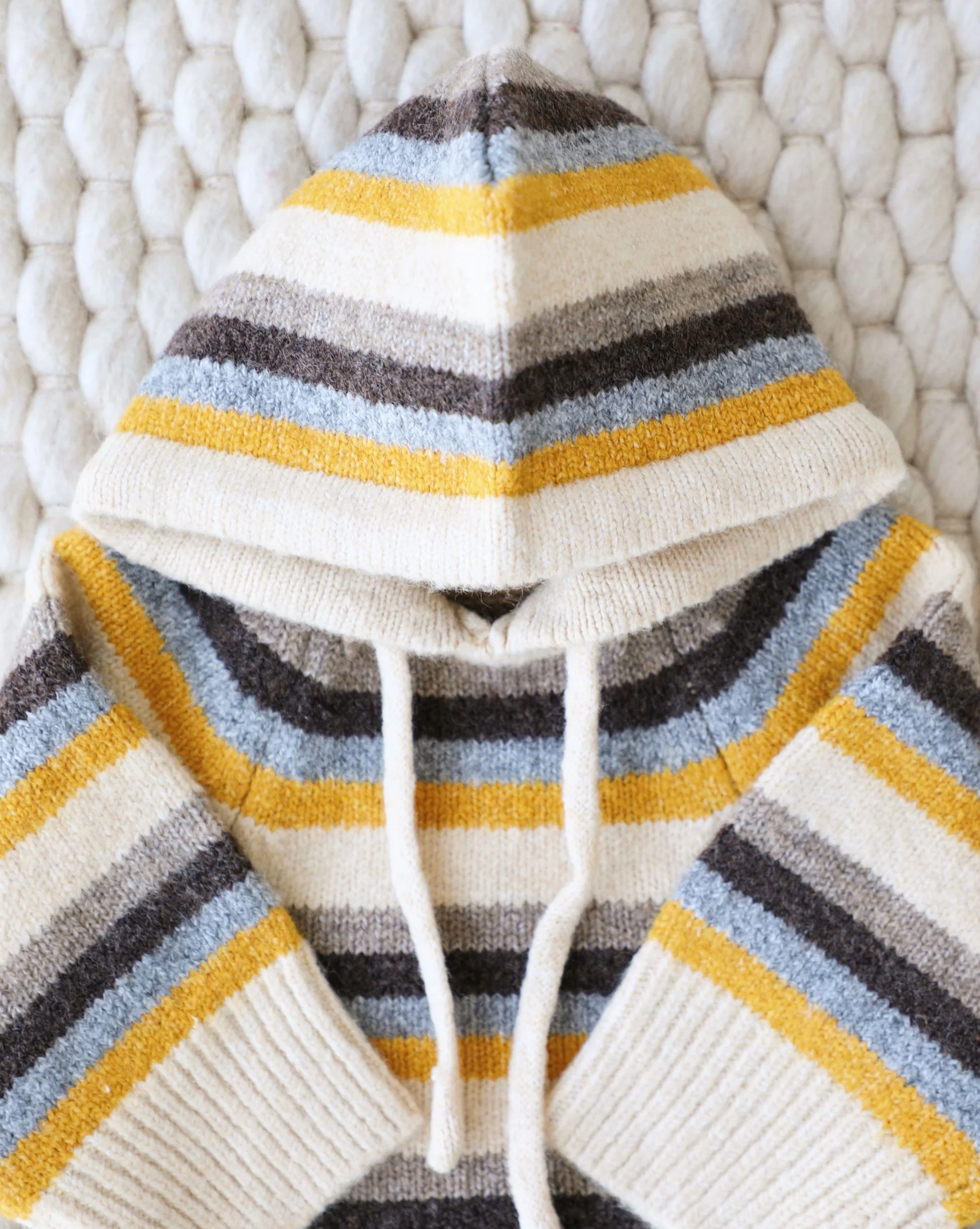Venice Retro Stripe Dog Hoodie - Image 3
