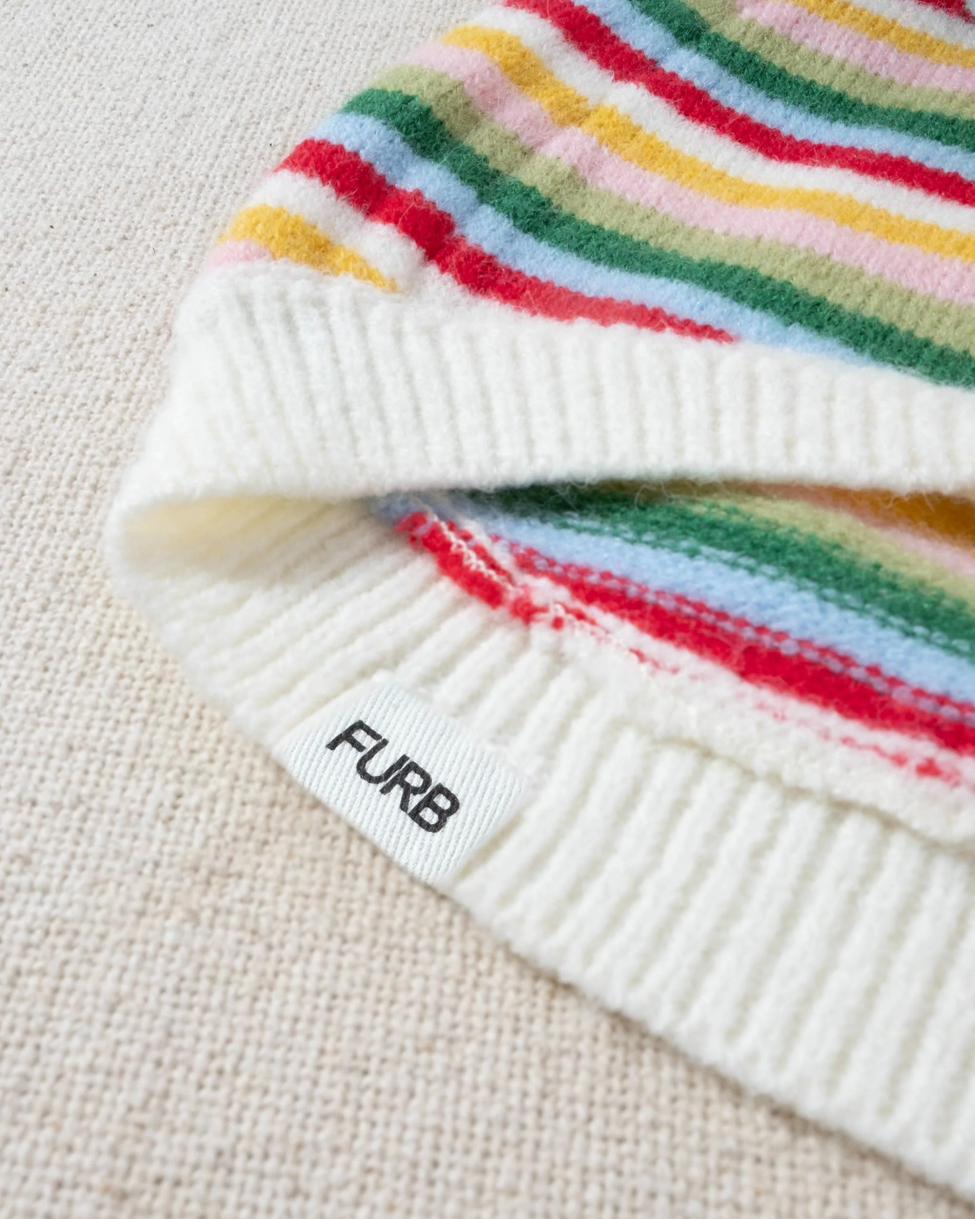 Venice Multi Stripe Dog Hoodie - Image 7