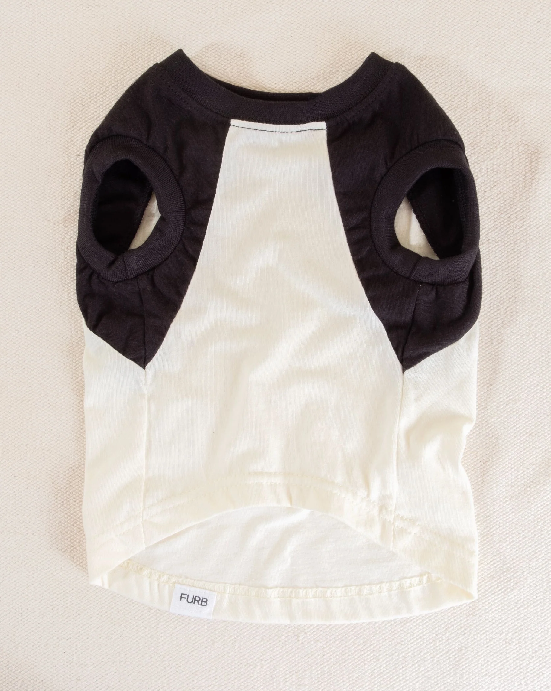 Stay Gold Ivory + Black Muscle T-Shirt