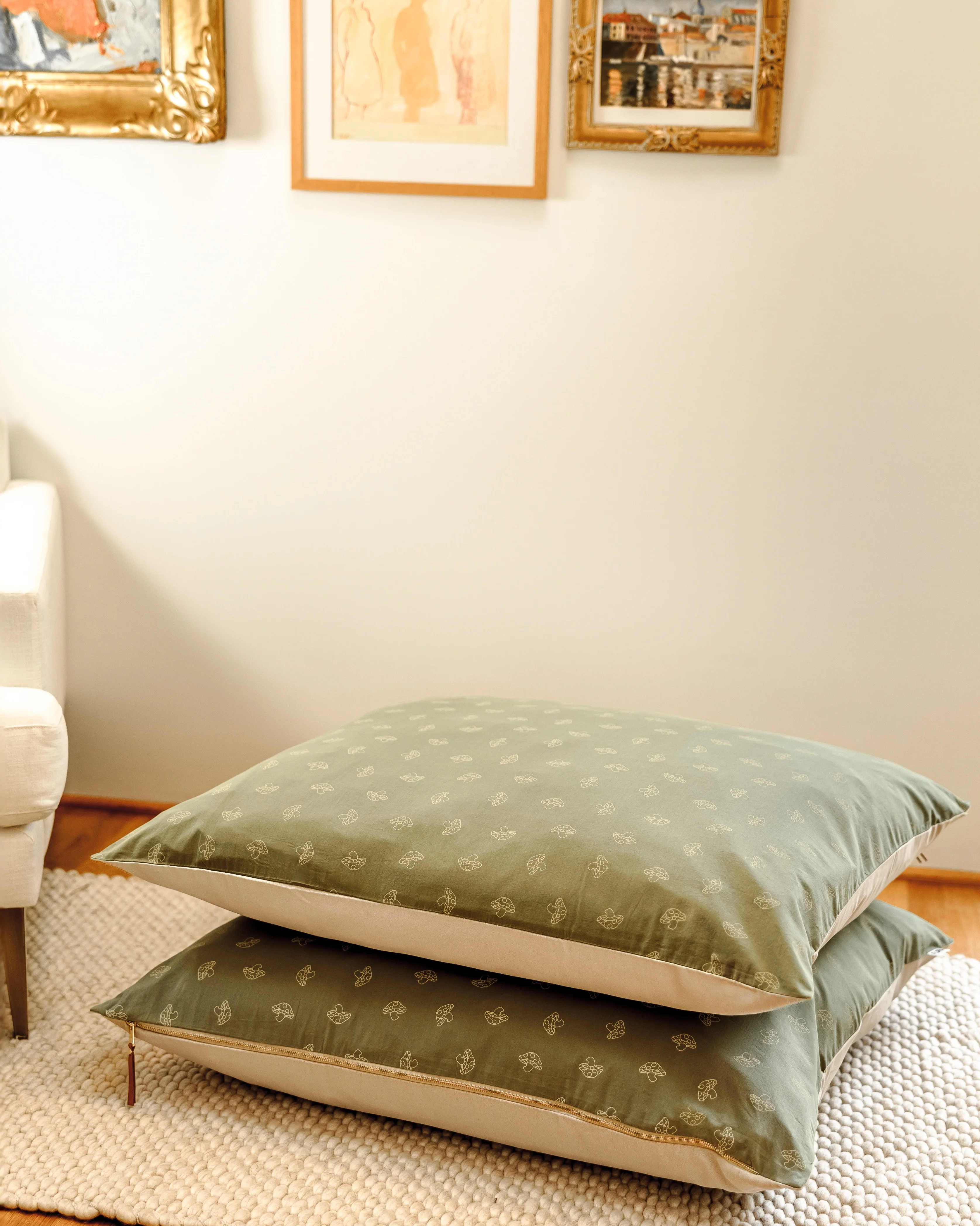 Love You So Mushroom Dog Bed, Cover Only - Image 2