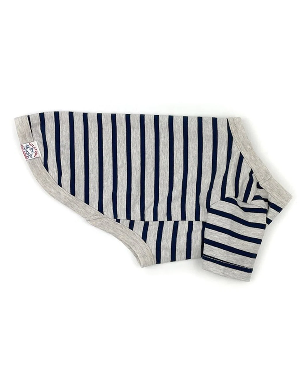 Tiny Gondolier Oatmeal + Navy Stripe Tee - Image 3