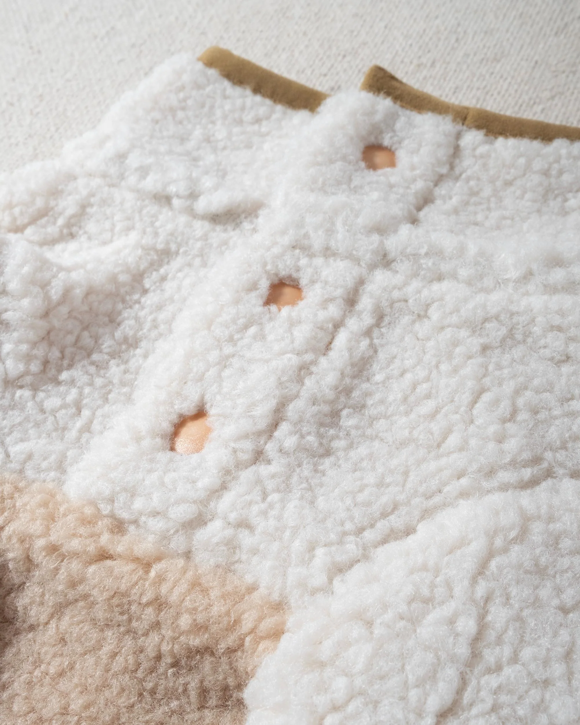 Shiba Tan + Ivory Sherpa Dog Pullover - Image 4