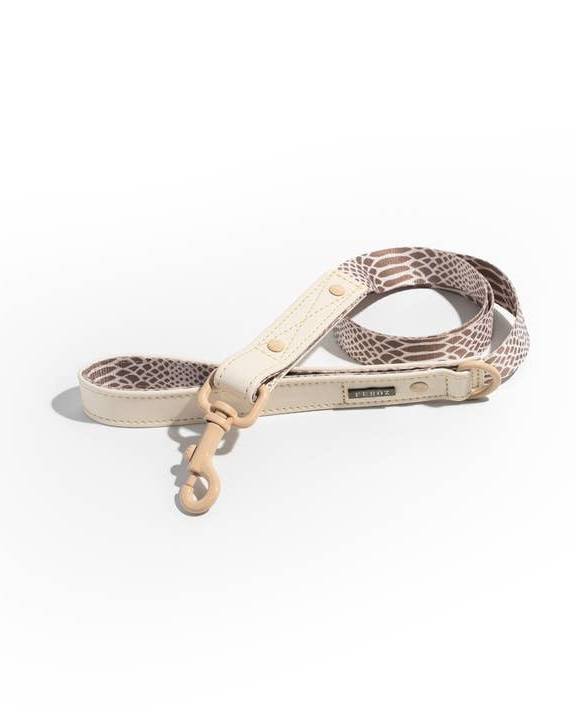 Fierce + Fab Neutral Snake Dog Leash - Image 2
