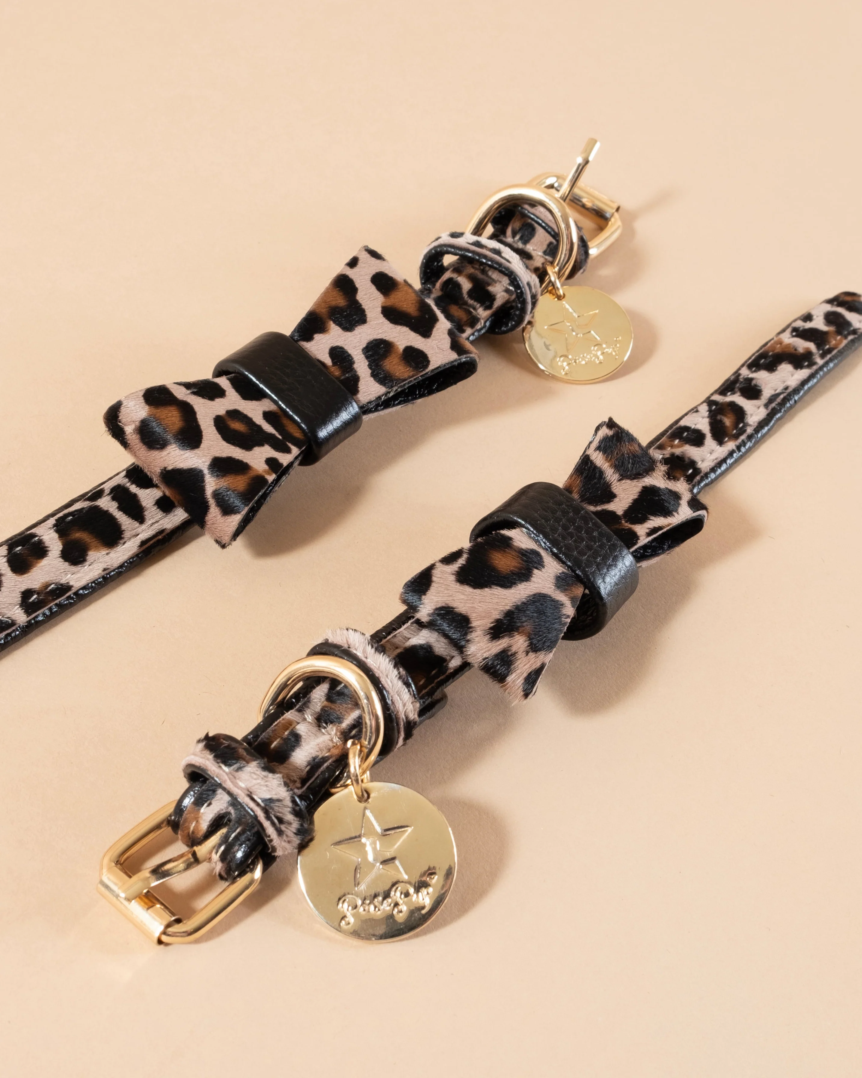 Spot-On Leopard Pony Hair Bow Tie - Image 4