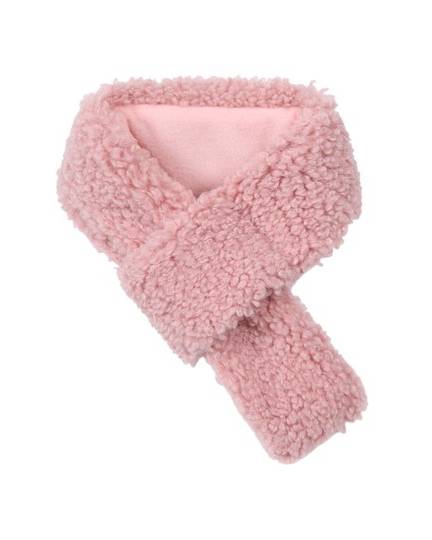 Bundled Up Pink Dog Neck Warmer
