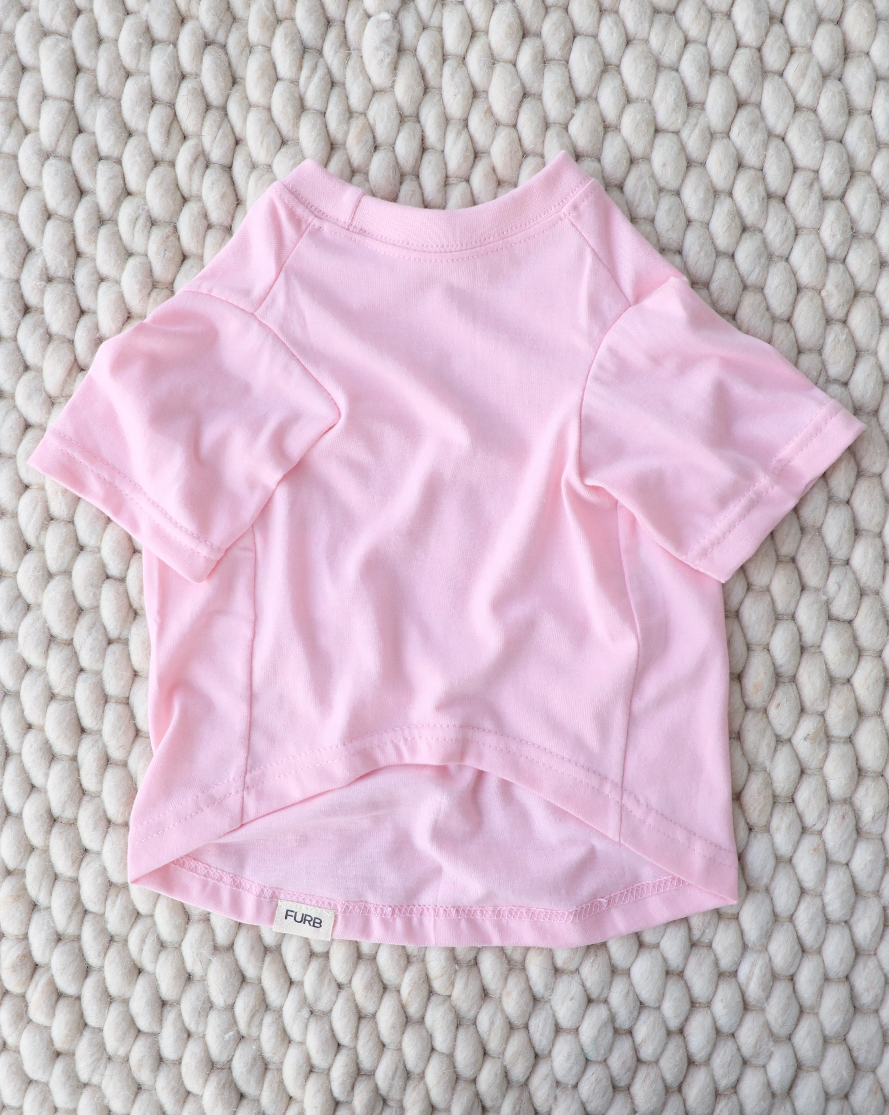 Casual Cutie Pink Relaxed Dog T-Shirt - Image 2