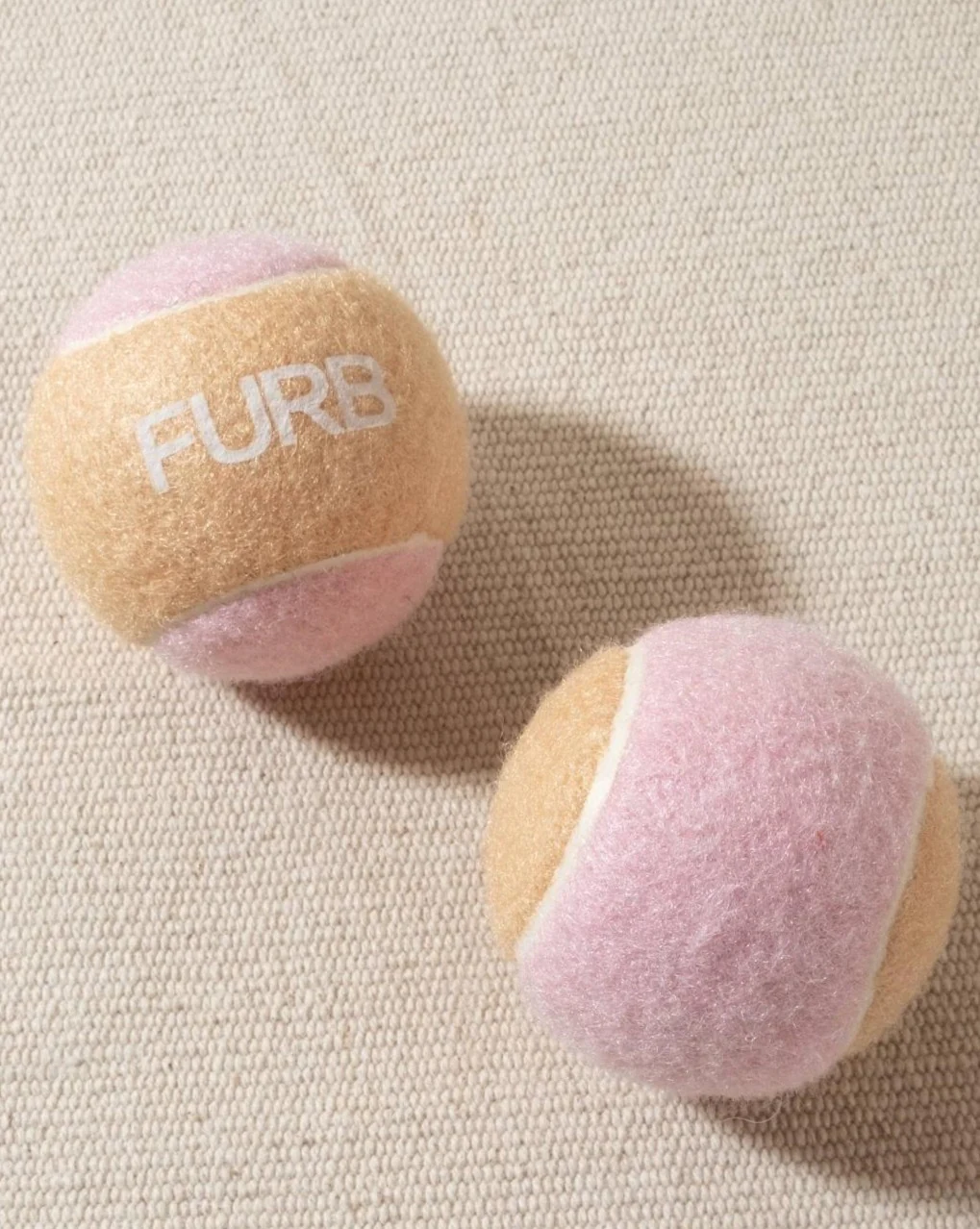 FURB Tan + Blush Tennis Ball