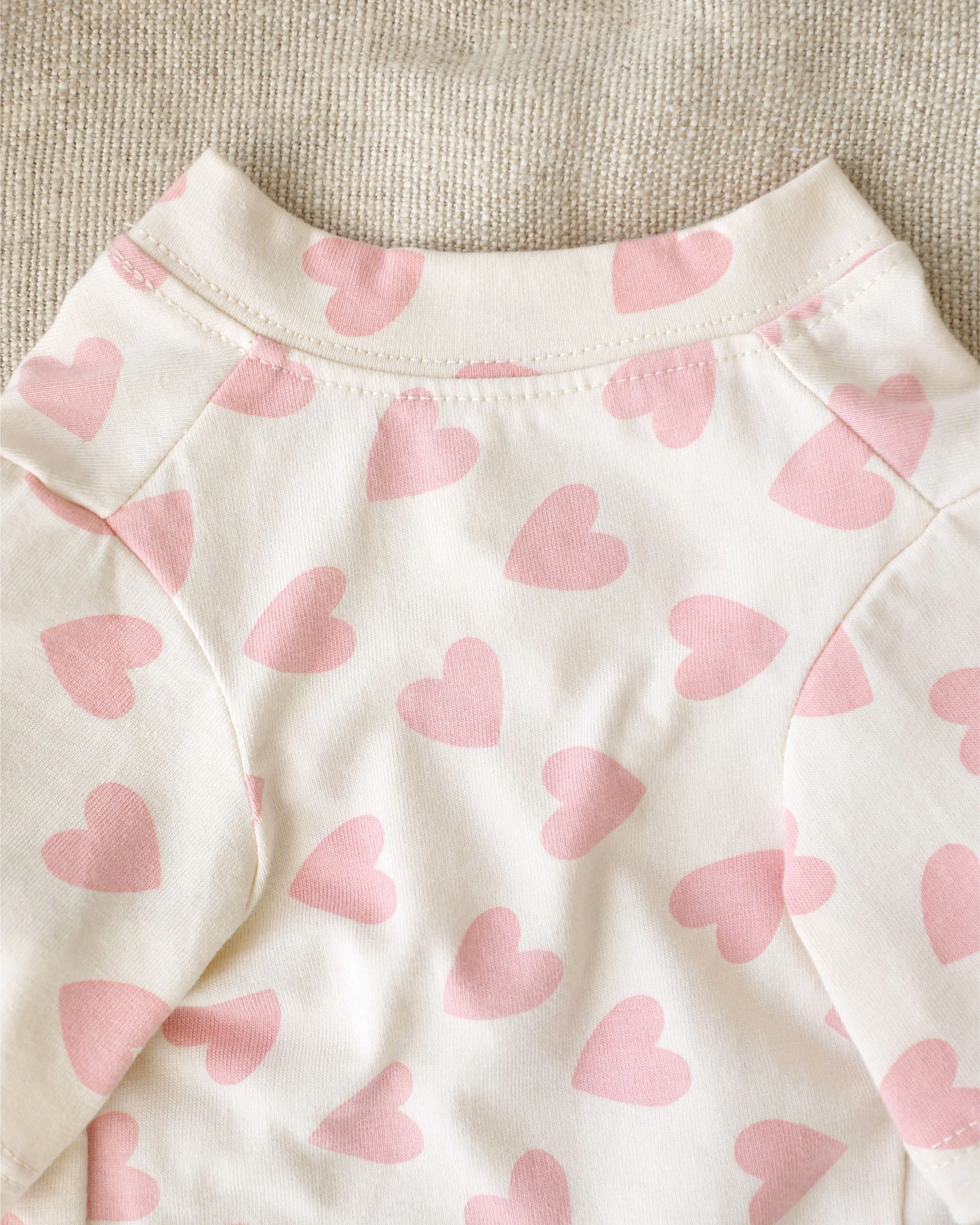 Lovey Dovey Heart Print Dog T-Shirt - Image 2