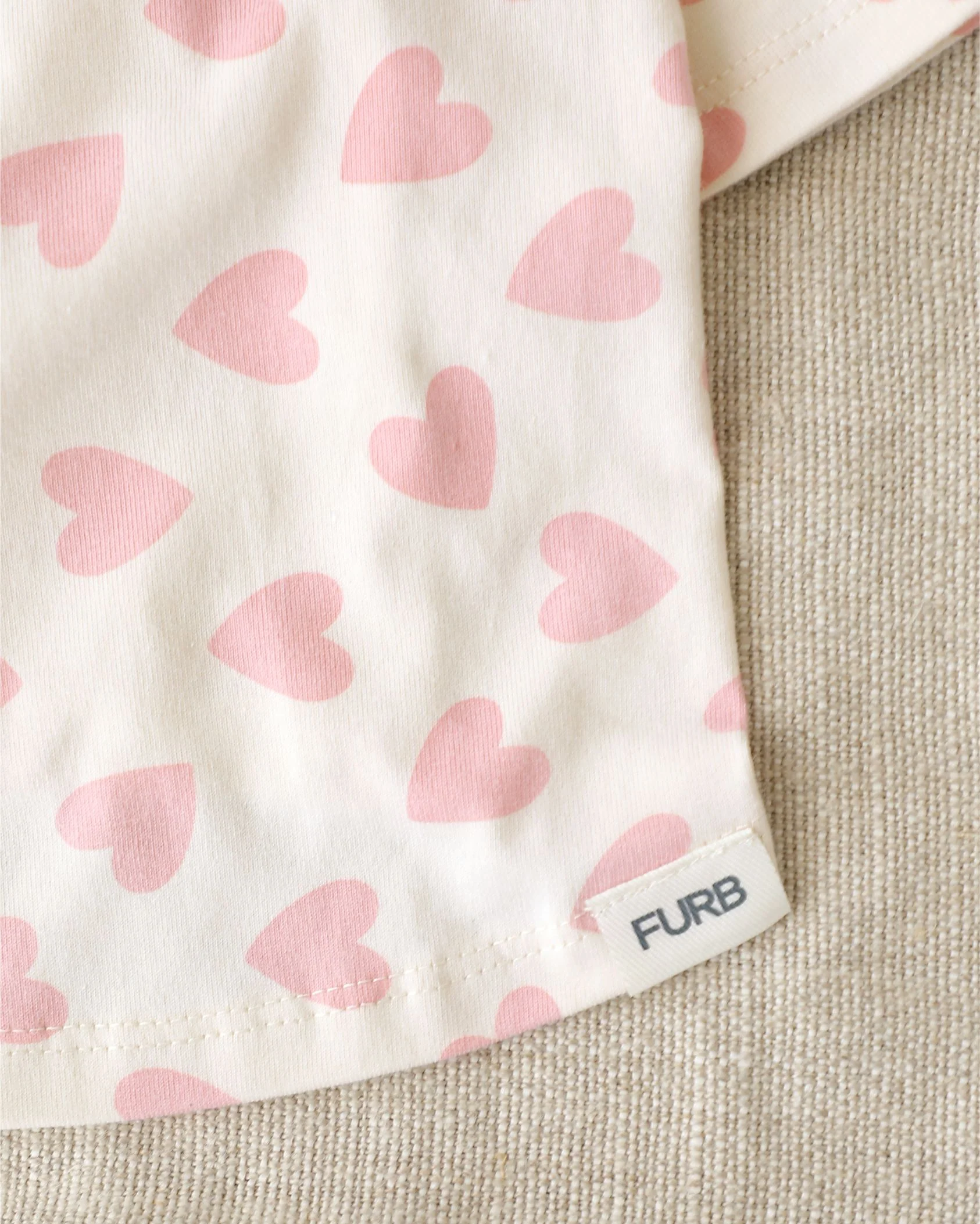 Lovey Dovey Heart Print Dog T-Shirt - Image 4