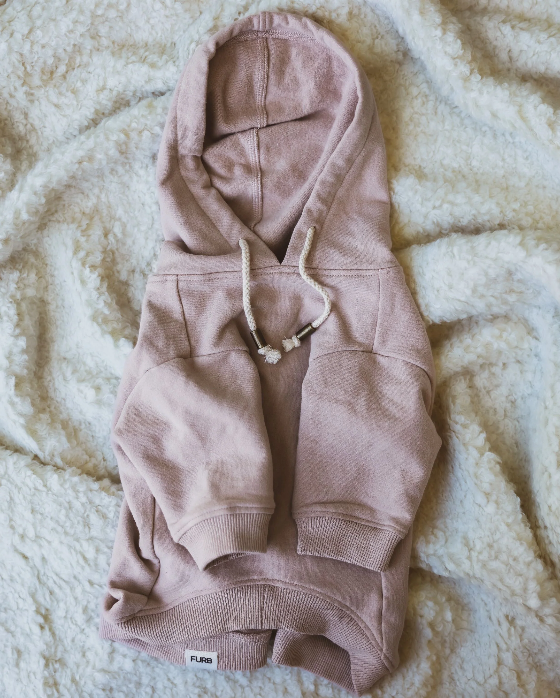 Ziggy Blush Dog Hoodie - Image 2