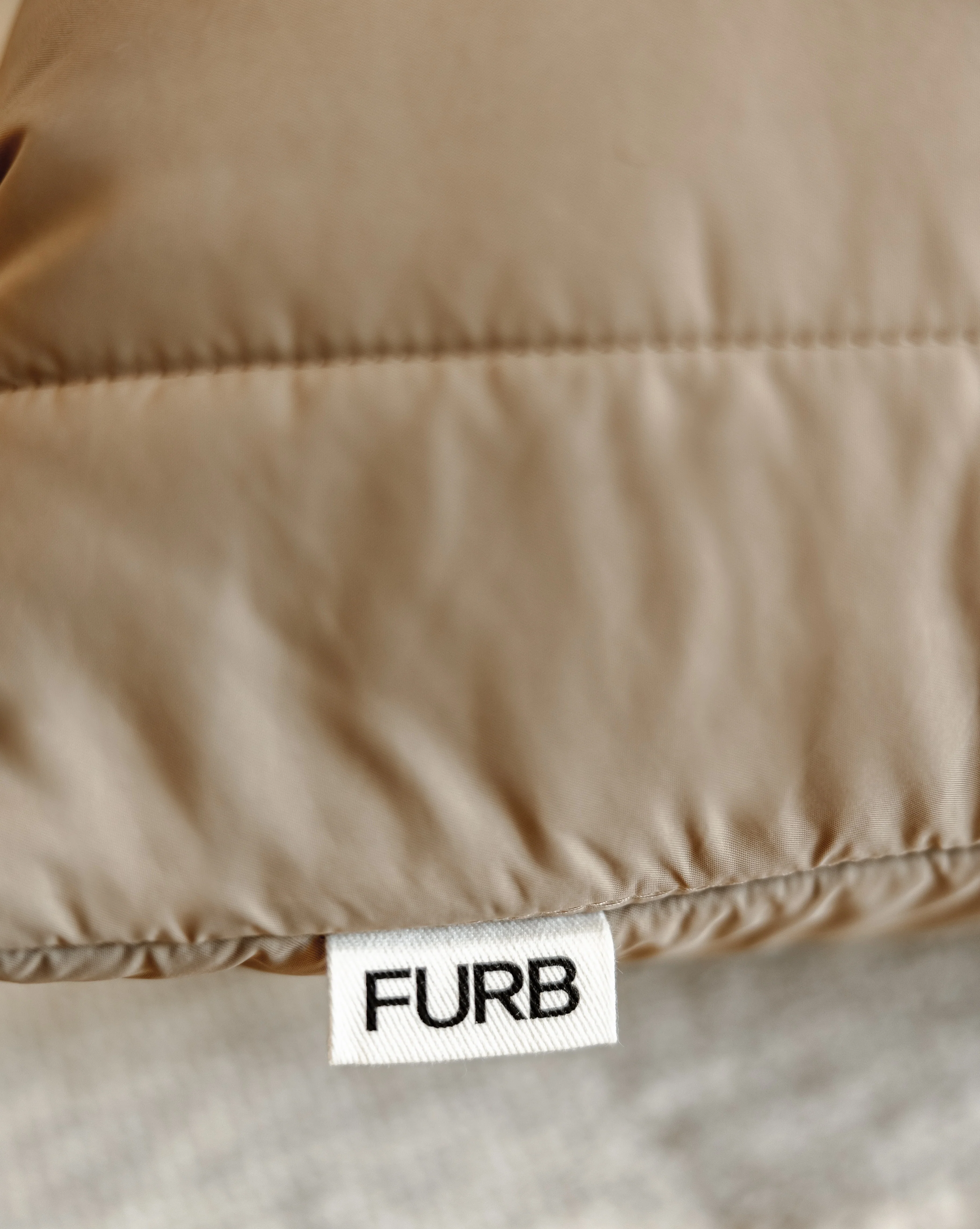 Alpine Taupe Puffer Dog Bed - Image 5