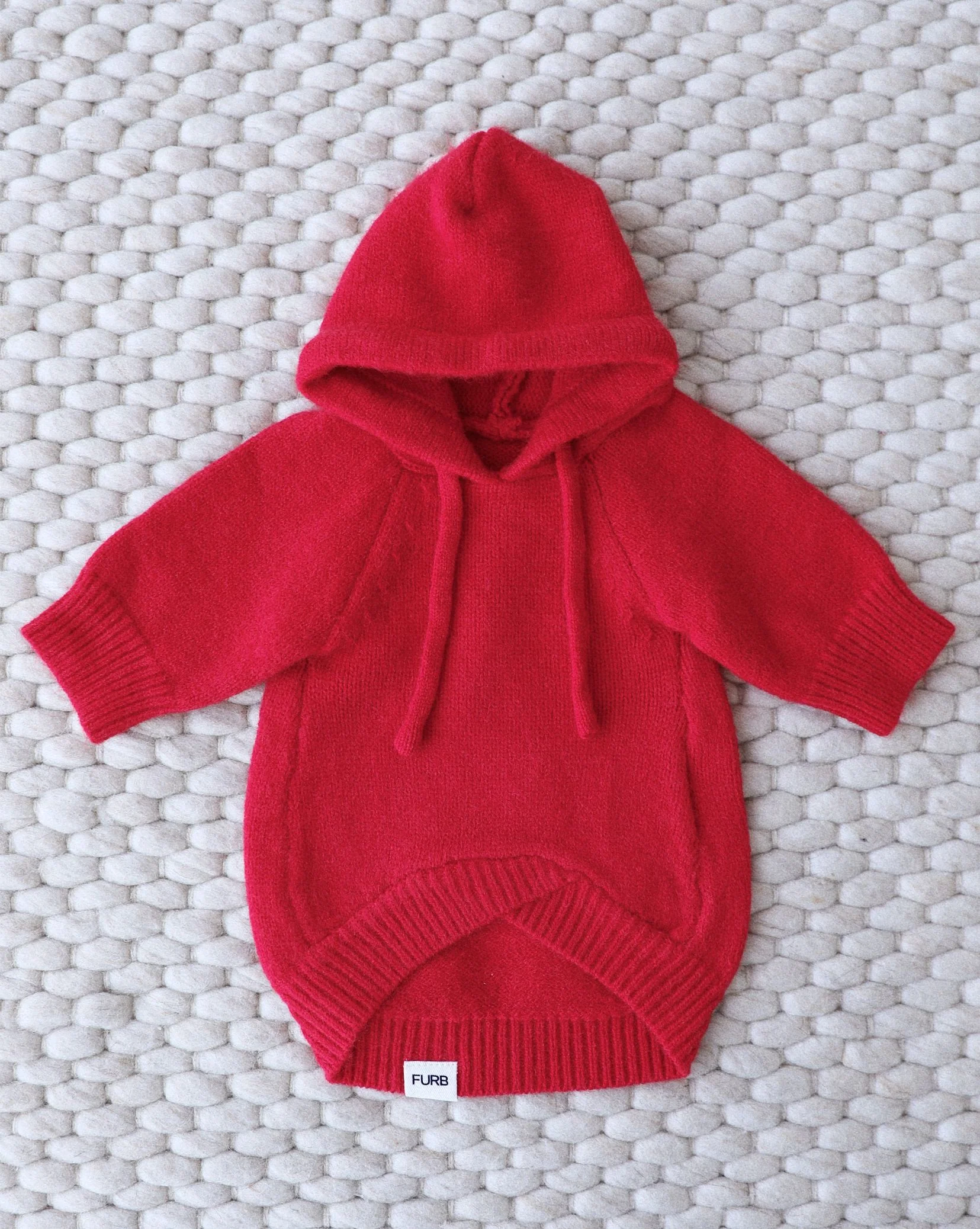 Venice Varsity Red Dog Hoodie - Image 2