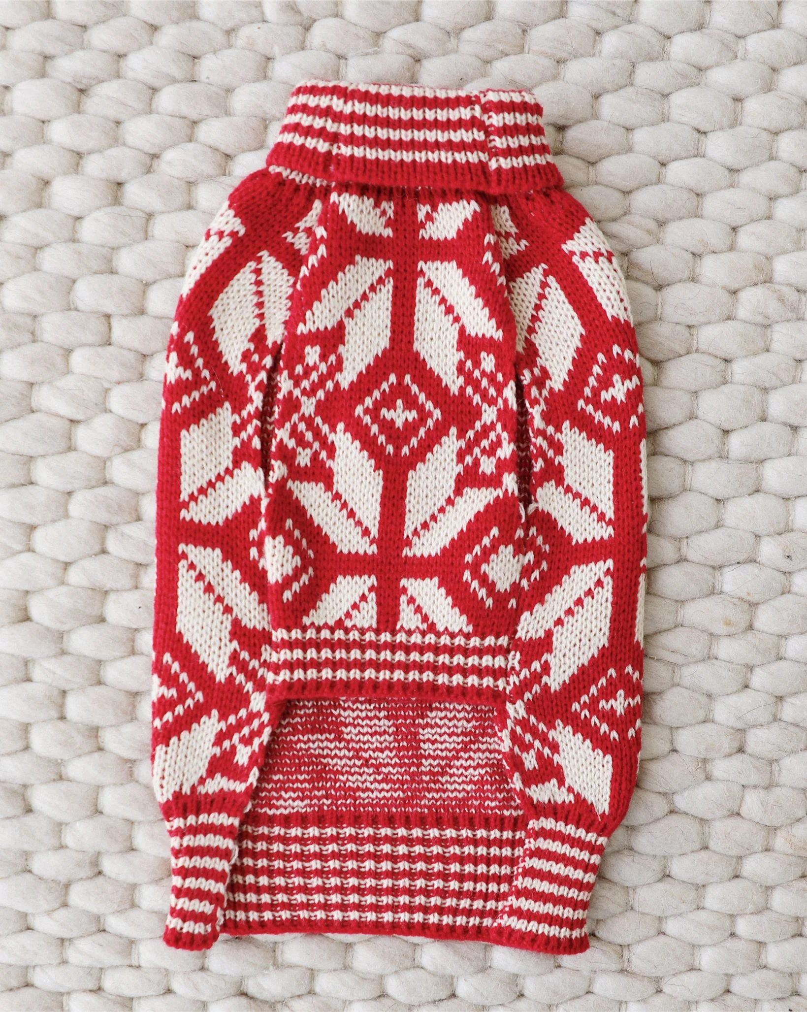 Santa Paws Knit Dog Sweater - Image 3
