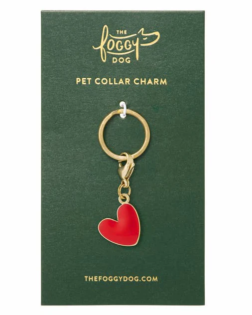 Red Heart Collar Charm - Image 3