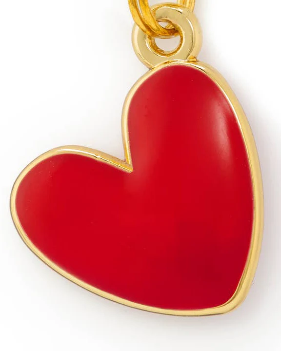 Red Heart Collar Charm - Image 5