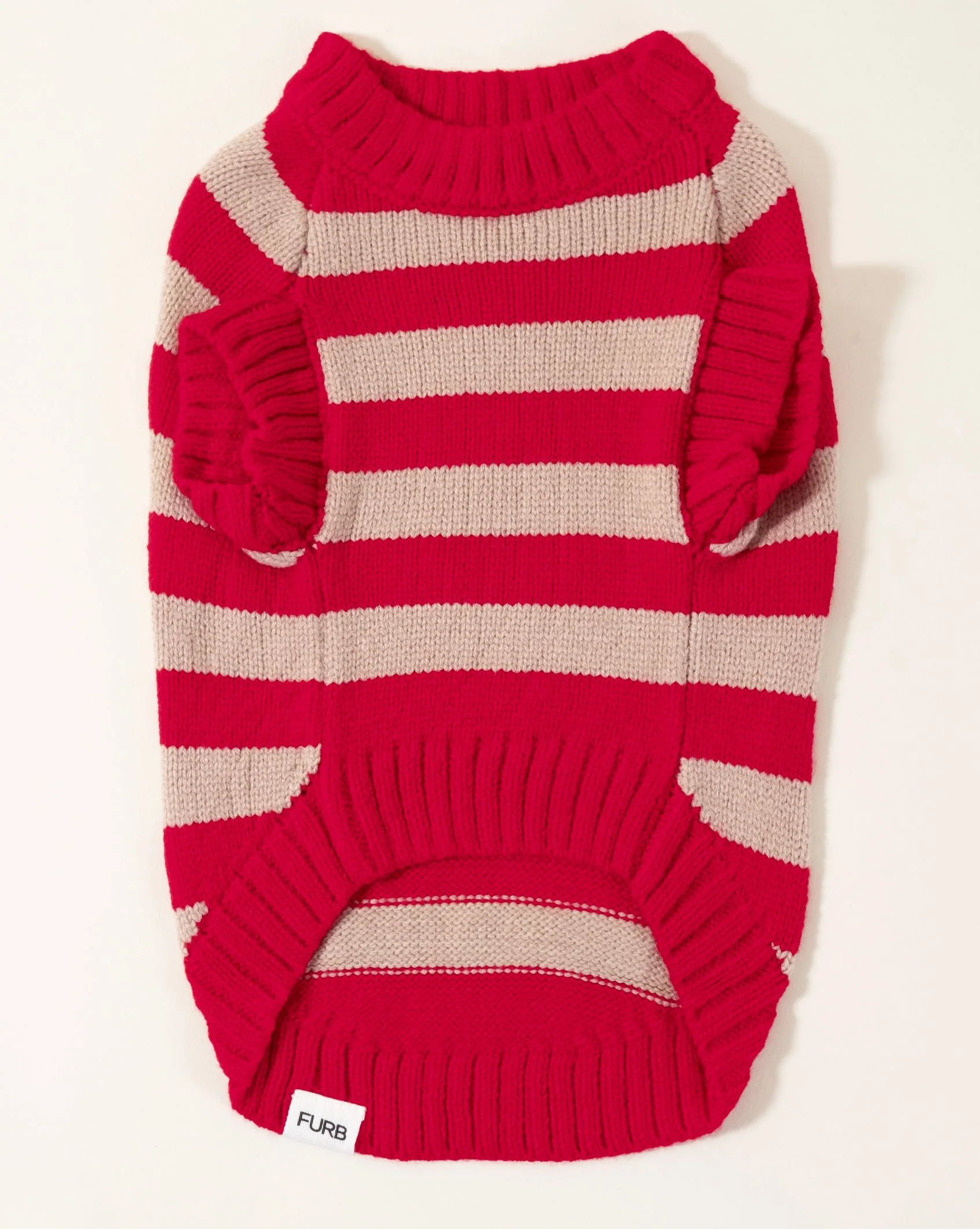 Candy Crush Red Striped Sweater Vest - Image 2
