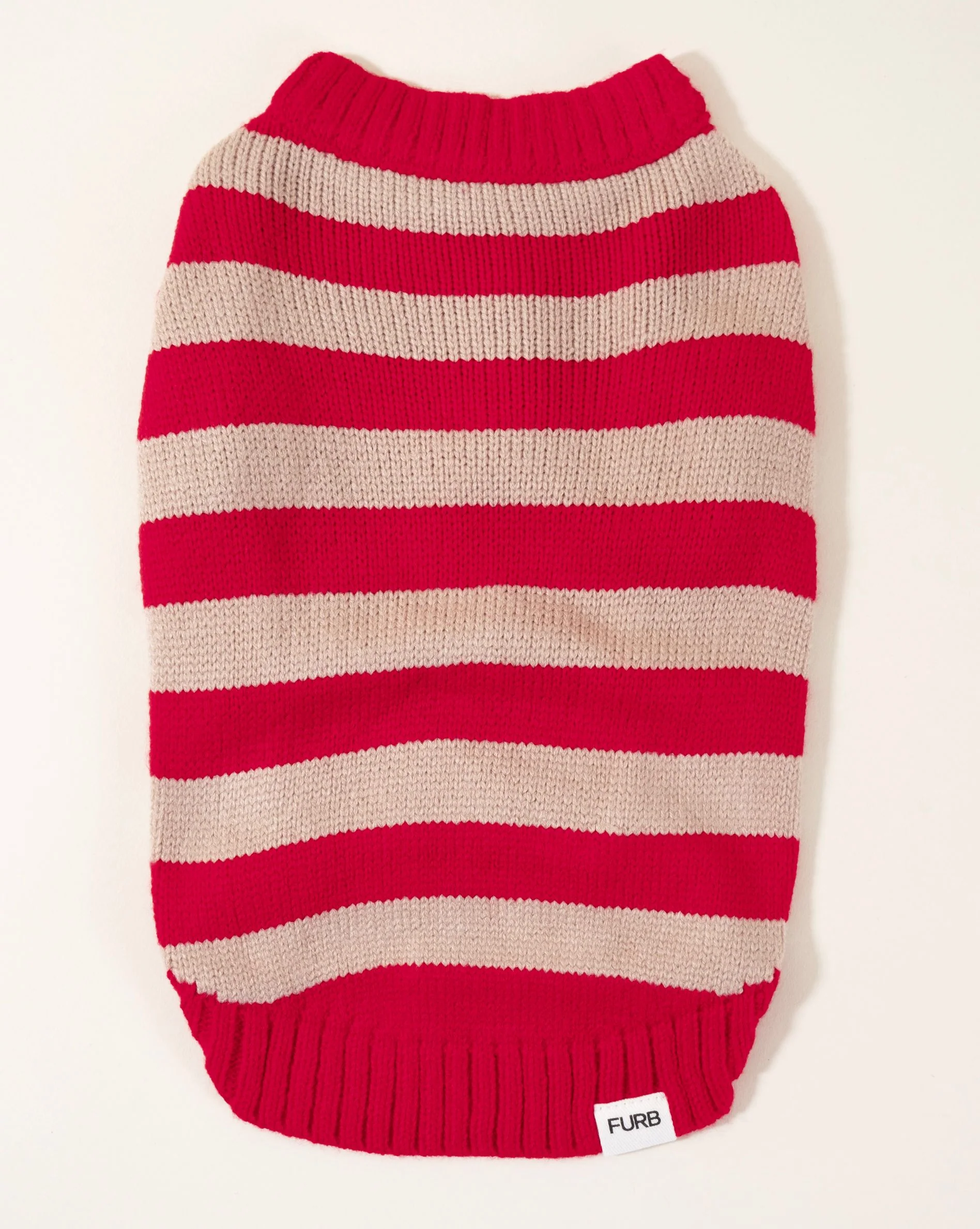 Candy Crush Red Striped Sweater Vest - Image 4