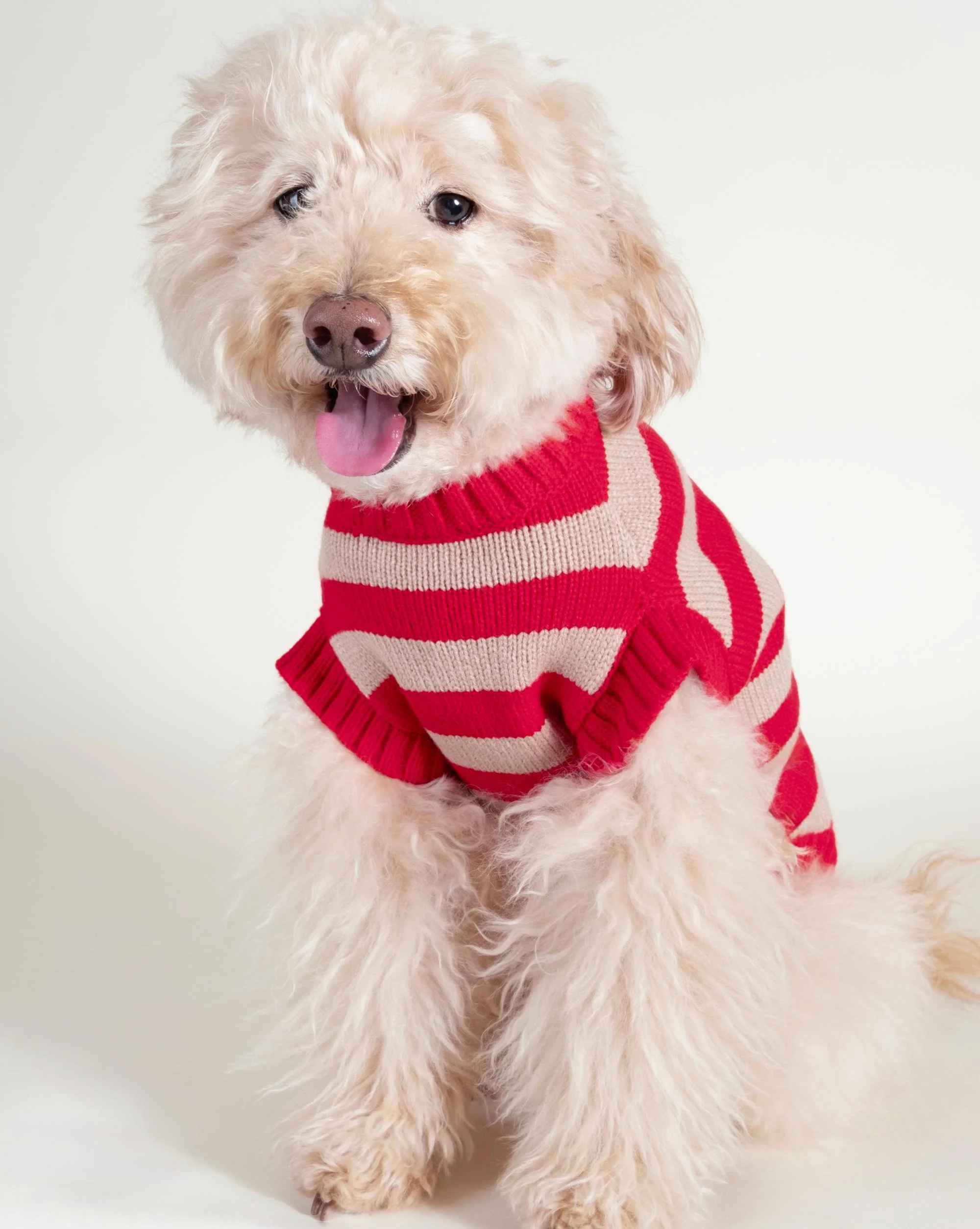 Candy Crush Red Striped Sweater Vest - Image 8