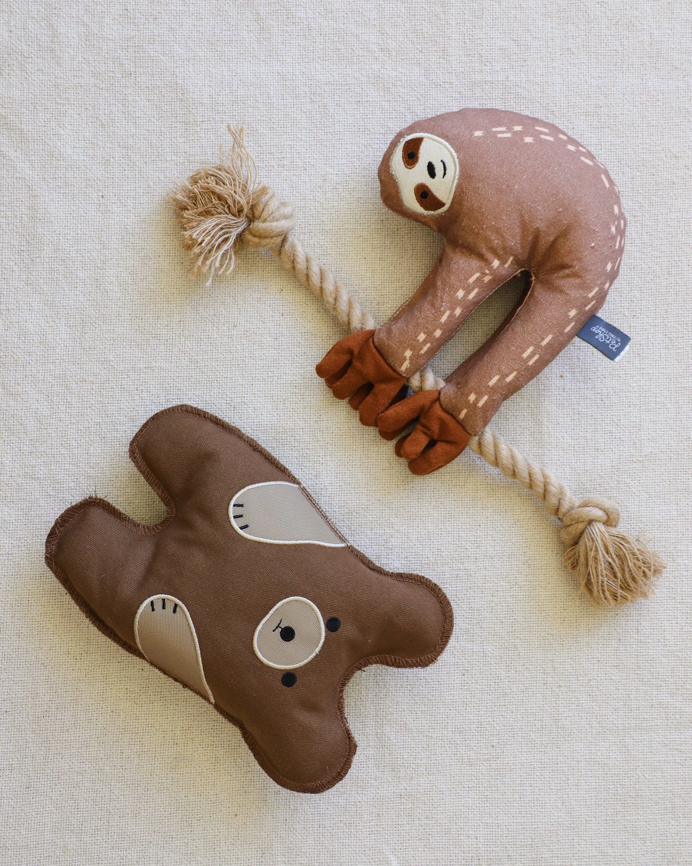 Eat Sleep Repeat Sloth Dog Toy - Image 5