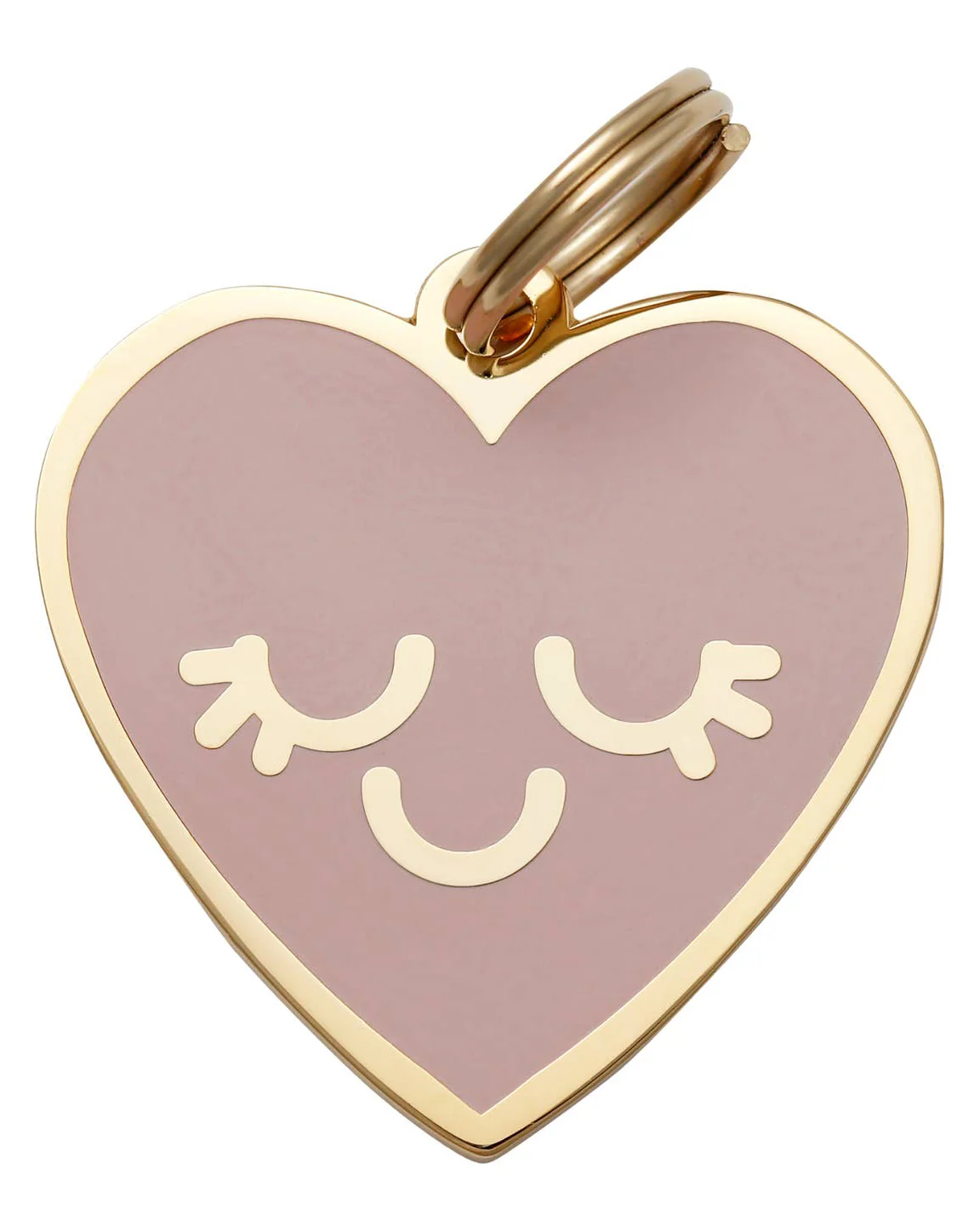 Smiling Heart Collar Charm