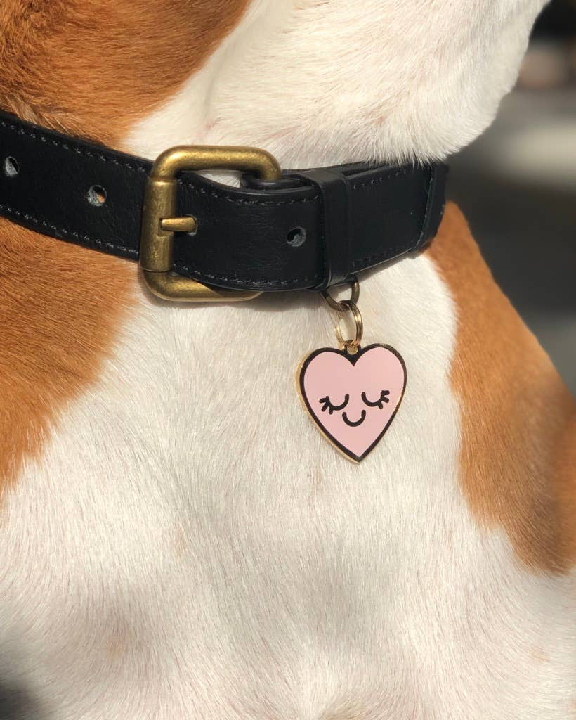Smiling Heart Collar Charm - Image 2
