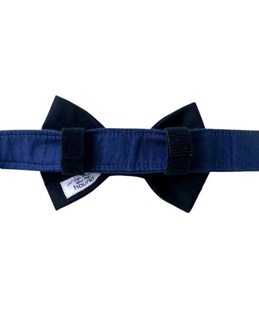 Take a Bow Black Cotton Bow Tie - Image 4