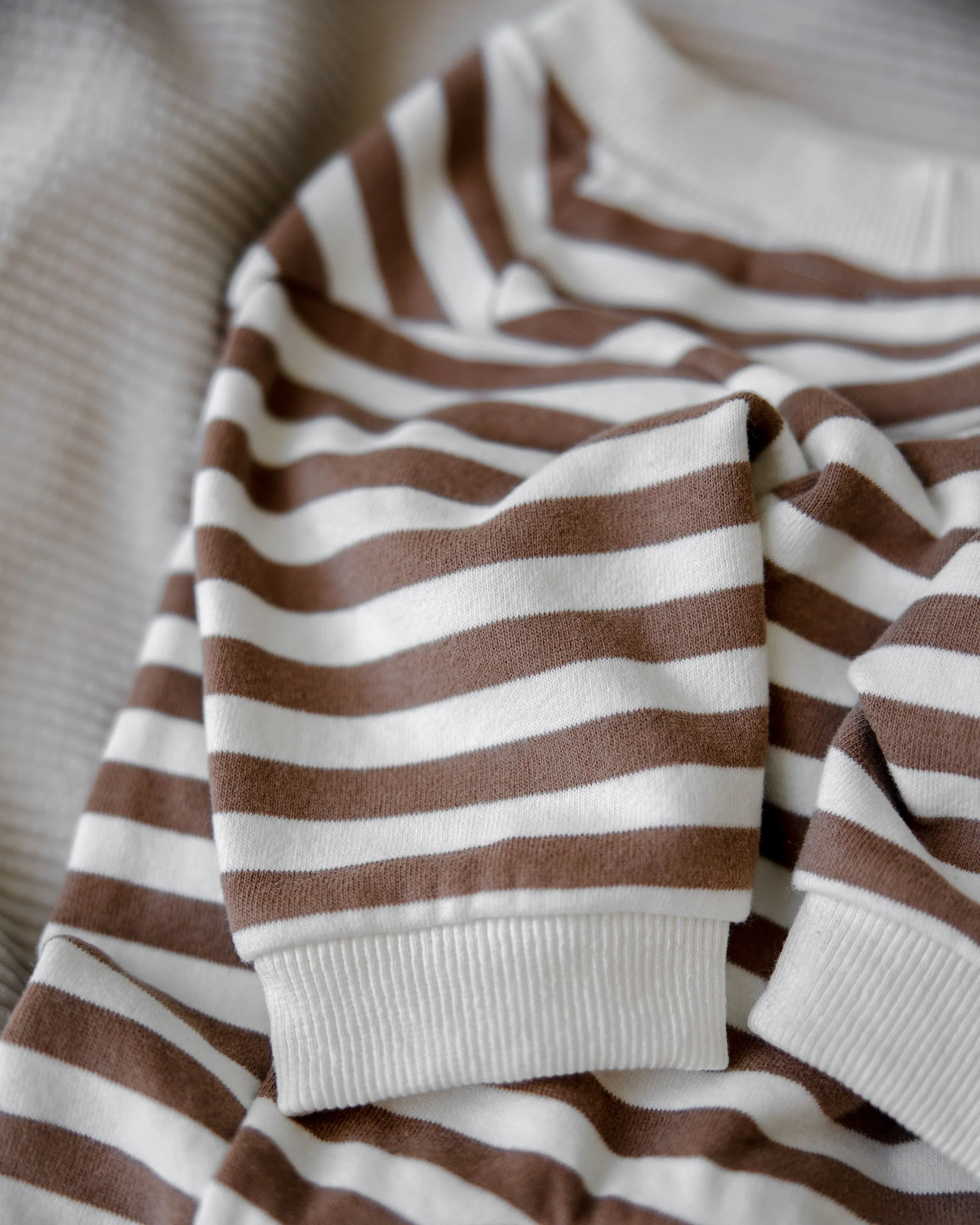Camden Brown Striped Dog Sweatshirt - Image 5