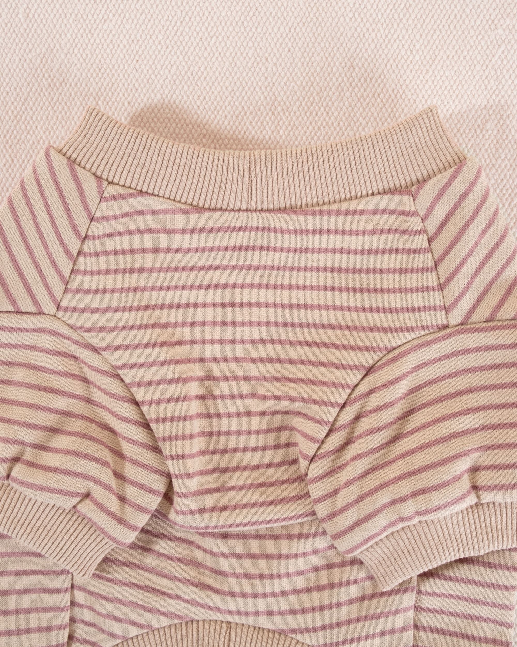 Cali Blush Striped Dog Sweatshirt - Image 5