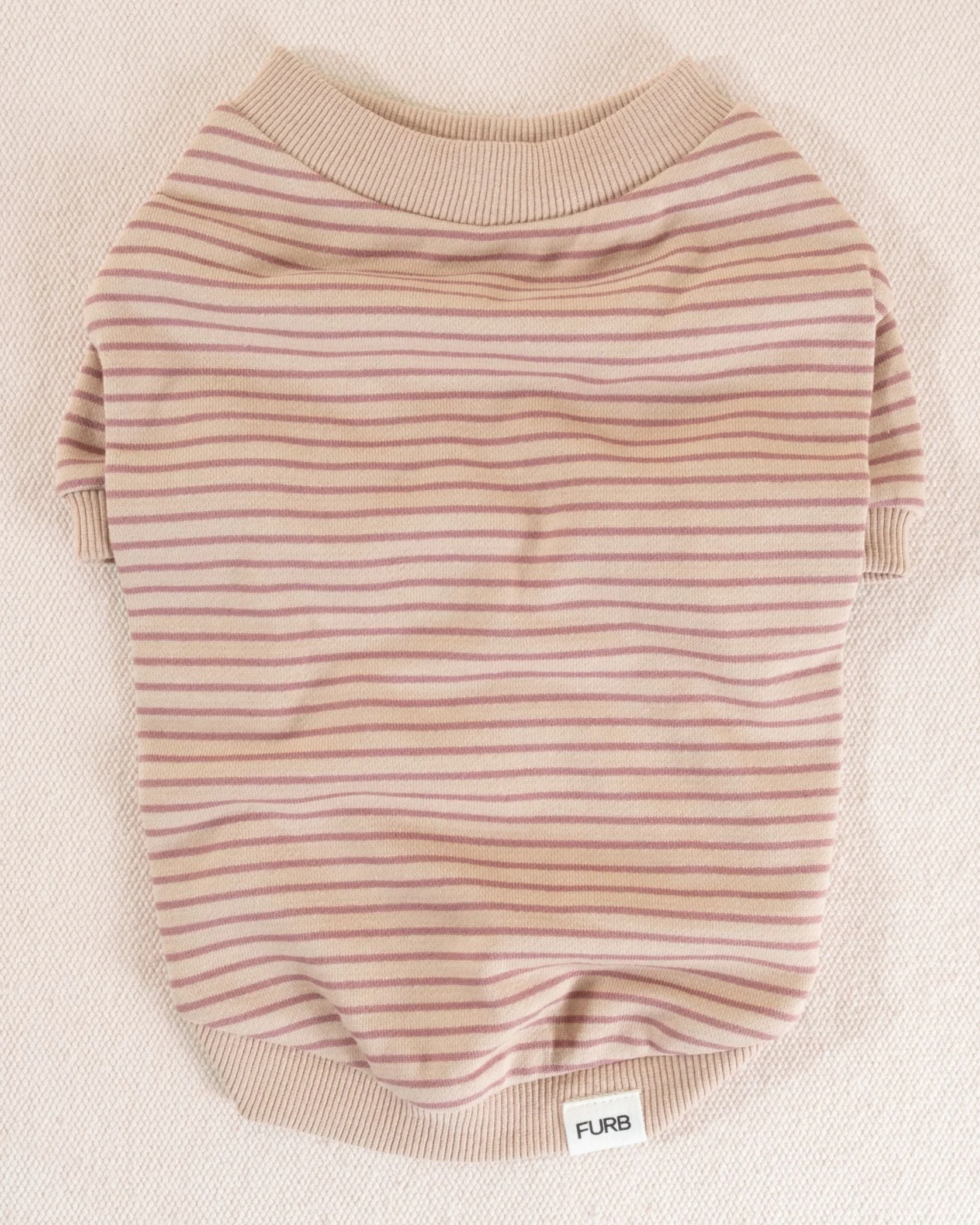Cali Blush Striped Dog Sweatshirt - Image 6