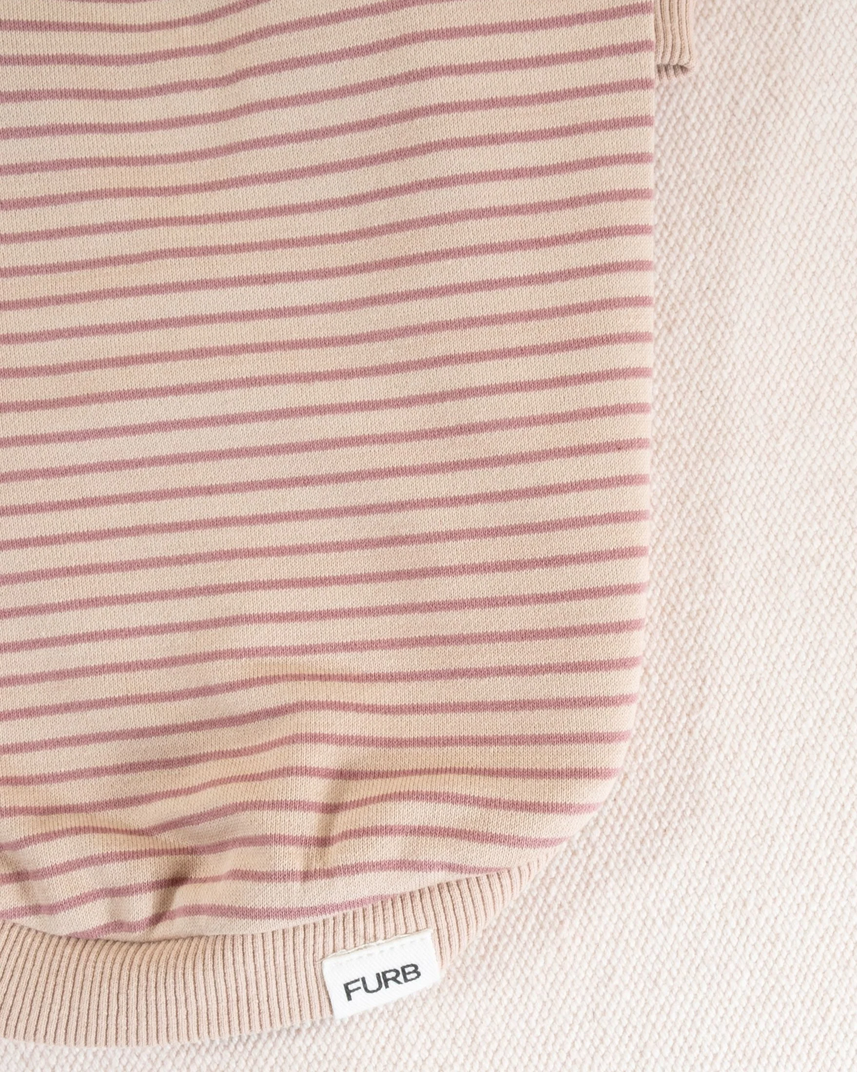 Cali Blush Striped Dog Sweatshirt - Image 7