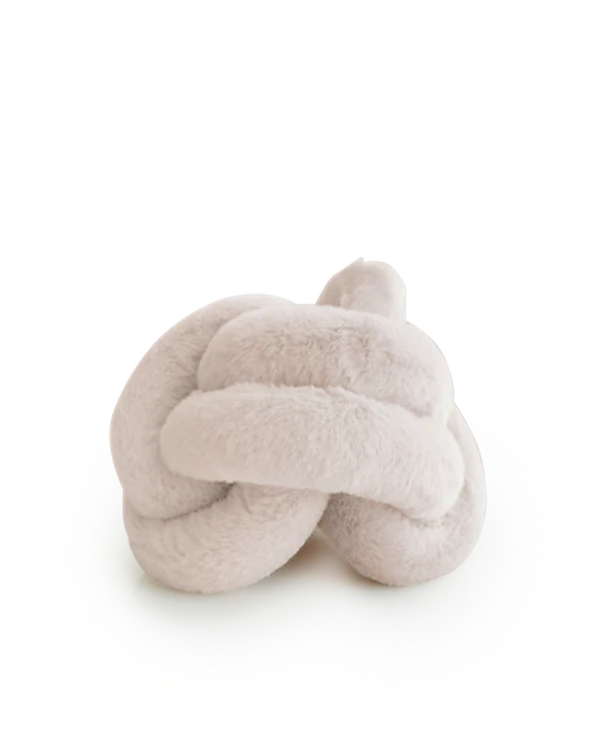 Shea Plush Noodle in Pearl Faux Fur - Image 7